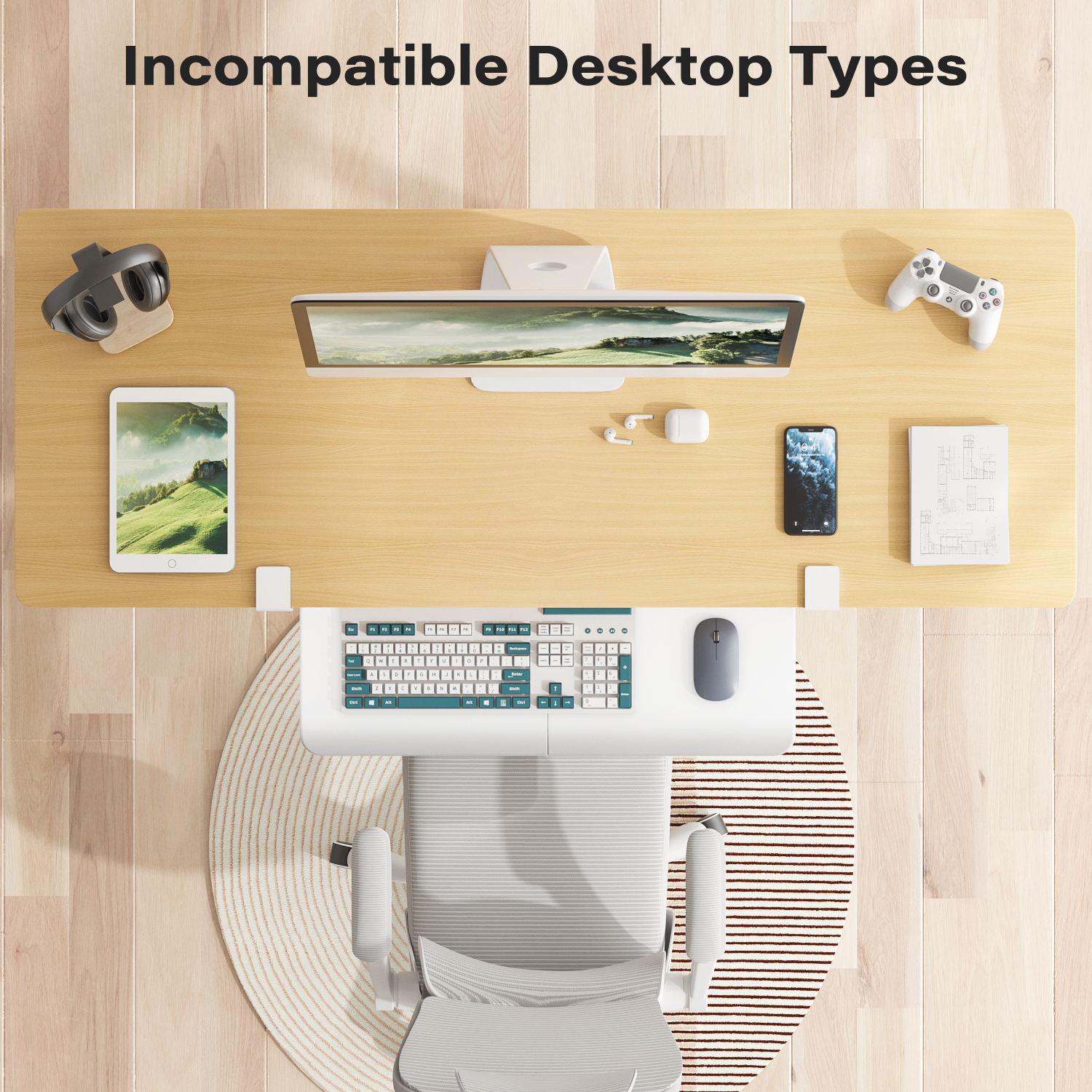 Keyboard Tray B0CQP1H599.PT03